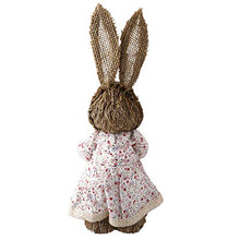 Load image into Gallery viewer, Easter Bunnies Rabbit Toy, Stuffed Animals Party Supplies, Easter Decorations, Small Ornaments Cute Creative Welcoming, 36x13.5cm Rabbit Toy, Floral
