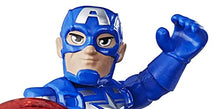 Load image into Gallery viewer, Playskool Heroes Super Hero Adventures Mega Mini Captain America Figure
