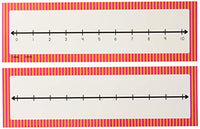 Didax Educational Resources 0-10 Student# Lines - Set of 10, Multicolor