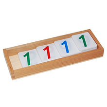 Load image into Gallery viewer, Montessori Large Plastic Number Cards with Box (1-9000)
