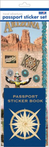 Passport Sticker Sets PP59143 Passport or Scrapbooking Sticker Set-Arizona