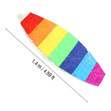 Load image into Gallery viewer, Vbest life 4M / 2M/ 2.7M Color Double Line Double Line Soft Sports Kite Stunt Power Sports Kite Outdoor Beach Toys(1.4m)
