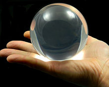 Load image into Gallery viewer, Clear Acrylic Contact Juggling Ball - 2.75&quot; - 70mm
