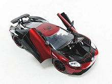 Load image into Gallery viewer, Marvel 1:24 2017 Ford GT Die-cast Car with 2.75&quot; Miles Morales Spider-Man Figure, Toys for Kids and Adults

