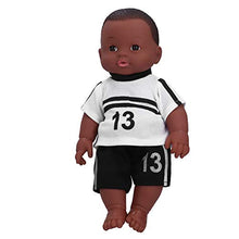 Load image into Gallery viewer, RBSD Children Baby Doll, Highly Simulation Appearance Washable Hair Vinyl Material Children Doll, Children Home for Boys(Q12-015 Black and White No. 13)
