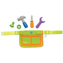 Load image into Gallery viewer, Learning Resources New Sprouts Tool Belt, Kids Construction Set, Outdoor Toys, 5 Pieces, Ages 2+
