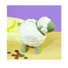 Load image into Gallery viewer, Abbey Gift Abbey &amp; CA Good &amp; Perfect Gift Lamb Bank, One Size, Multicolor
