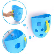 Load image into Gallery viewer, Toddler Baby Bath Toy Organizer Storage Bathroom Toy Bag Kids Toy Net Super Scoop Tub (Blue)
