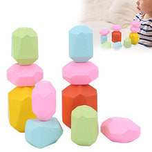 Load image into Gallery viewer, Explore Shapes Wooden Stacking Game, Stacking Game, Easy to Store Pine Material Easter Thanksgiving KidsCombination Two
