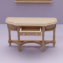 Load image into Gallery viewer, Desk Decor Miniature Half Round Desk Anti-Deformed Good Craftsmanship Universal Wood
