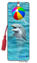 Load image into Gallery viewer, 3D Dolphin Beach Ball Royce Bookmark - by Artgame
