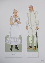 Load image into Gallery viewer, Tom Tierney AMERICAN FAMILY of The 1890s PAPER DOLLS BOOK (UNCUT) in Full COLOR w 9 Card Stock FIGURES &amp; 46 COSTUMES to Cut Out (1987 Dover)
