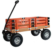 Load image into Gallery viewer, Berlin Flyer Sport Wagon - Model F410 - Amish Made in Ohio, USA - 10&quot; No-Flat Tires (Orange)
