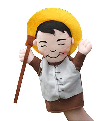 Black Temptation [Farmer] Character Hand Puppet Children's Toy Role-Playing Props