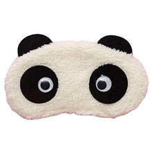Load image into Gallery viewer, JQWGYGEFQD Cute Panda face Eye Travel Sleep mask Sleep Shade Cover upholstered Seating Put Song Sili Halloween Party Rubber Latex Animal mask, Novel Ha ( Color : F-1 )
