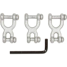 Load image into Gallery viewer, Swing Set Set Stuff Inc. 3 Double Clevis and Wrench for Tire Kit
