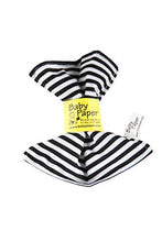 Load image into Gallery viewer, Baby Paper Original Crinkle Sensory Toy for Babies and Infants | Black and White Stripes | Non-Toxic, Washable | Great for Baby Showers
