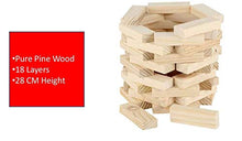 Load image into Gallery viewer, Blocks Game/ 54 Plain Classic Blocks Stacking Game for Adults and Kids; 28x8x8cm
