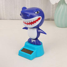 Load image into Gallery viewer, VALICLUD Solar Dancing Toys Shark Bobble Head Toy Animal Dancing Figure Swinging Animated Car Dashboard Toy Ornaments Home Table Centerpieces Christmas Party Supplies Decoration

