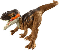 Jurassic World Wild Pack Alioramus Carnivore Dinosaur Action Figure Toy with Movable Joints, Realistic Sculpting & Attack Feature, Kids Gift Ages 3 Years & Older