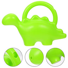 Load image into Gallery viewer, NUOBESTY Dinosaur Watering Can Animal- Shaped Watering Kettle Novelty Plastic Waterer Watering Pot Cartoon Watering Tools for Office Home Garden (Green)
