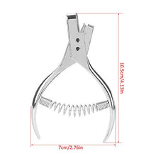 Load image into Gallery viewer, Heitamy Tailor Sewing Pliers, Durable Steel Sewing Pliers Punch Marker Garment Pattern Metal Home Punch Marker for Hole Notches Punch Tool
