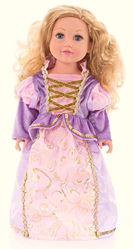 Little Adventures Classic Rapunzel Princess Doll Dress