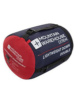 Load image into Gallery viewer, Mountain Warehouse Down Double Sleeping Bag - 2/3 Season Navy
