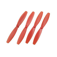 Load image into Gallery viewer, Yamart Quadcopter Drone Propeller Accessory, 4pc Propeller Blades CW CCW for Parrot Minidrones 3 Mambo Swing RC (red)
