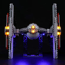 Load image into Gallery viewer, LIGHTAILING Light Set for ( Sith TIE Fighter) Building Blocks Model - Led Light kit Compatible with Lego 75272(NOT Included The Model)
