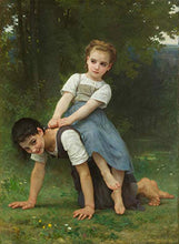Load image into Gallery viewer, William Adolphe Bouguereau The Horseback Ride Jigsaw Puzzle Adult Wooden Toy 1000 Piece
