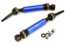 Load image into Gallery viewer, Integy RC Model Hop-ups C28583BLUE XHDv2 Steel Rear Universal Drive Shafts for Traxxas 1/10 Slash 4X4, Stampede 4X4
