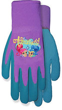 Load image into Gallery viewer, Midwest Quality Gloves Nickelodeon Shimmer &amp; Shine Kids Garden Gripper Glove, SH100T, Toddler, Multicolored
