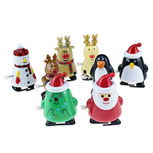 Load image into Gallery viewer, JIDOANCK Winder Toys Gift for Xmas, Walking Santa Claus Elk Penguin Snowman Clockwork Toy Home Decor Gift for Christmas C
