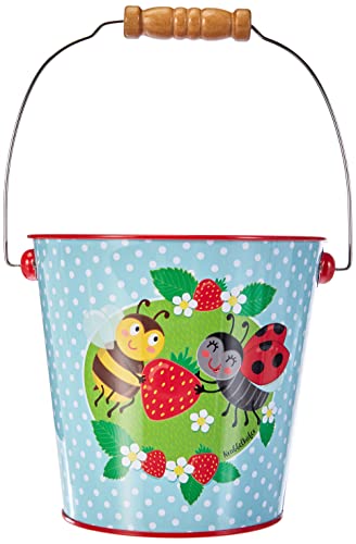 Moses 16114 Crawling Beetle Bucket Garden Tool for Children Capacity 1.3 litres, Colourful