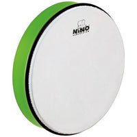 Nino Percussion NINO6GG 12-Inch ABS Plastic Hand Drum with Synthetic Head, Grass Green