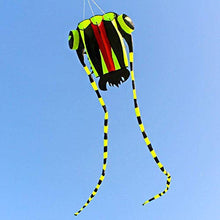 Load image into Gallery viewer, XIBEI Animal Kite,Trilobite Soft Kite of Adult,Colorful Green Trilobite,30 Inches Wide,with Two 130 Inches Long Tails

