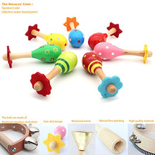 Load image into Gallery viewer, Benelet Wooden Musical Instruments Set for Children,Safe and Friendly Natural Materials,Kid&#39;s Music Enlightenment,Percussion Instrument Music Toys Kit for Preschool Education,Storage Bag
