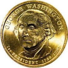Load image into Gallery viewer, 2007-P George Washington Presidential $1.00 Coin - First President (1789-1797)
