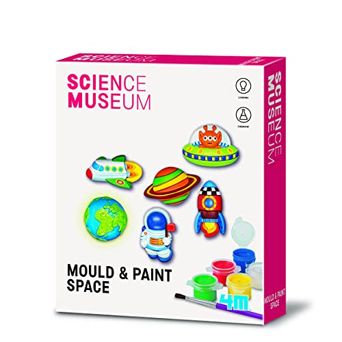 4M 403546SM Science Museum Mould & Paint-Space, Mixed Colours