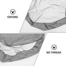 Load image into Gallery viewer, Cabilock Grey Sandpit Cover Sandbox Cover Waterproof Oxford Cloth Hexagon Sandpit Protector Keep Sand and Toys Away from Dust Rain 140x110x20cm

