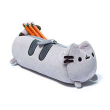 Load image into Gallery viewer, GUND Pusheen Cat Plush Stuffed Animal Accessory Pencil Case, Gray, 8.5&quot;
