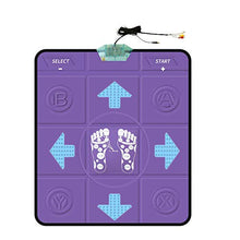 Load image into Gallery viewer, Celendi - Double Dance Mat for Kids Adults, Non-Slip Wired Dancer Step Pads With 63 Games and 100 AUX Music, Multi-Function Games for PC TV - 5.4 x 3 Ft - Purple.
