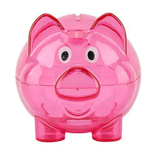 Load image into Gallery viewer, Cute Color Pig Pig Bank Birthday Gift Pig Bank Toy Pig Bank Toy Coin Money Cash Collectible Saving Box Kids Gift (Pink)

