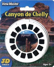 Load image into Gallery viewer, View Master Canyon de Chelly National Monument Arizona 3 Reel Set in 3D

