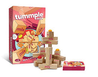 Tummple Mix Wooden Block Stacking Game for Adults and Kids