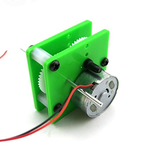 Xuulan Xianglaa-Motor 1pcs 300 Reduction Gearbox Solar Motor, Ratio 1:12.1 Hobby Gear Motor, for DIY Four-Wheel Toy Car, Wide Range of Applications