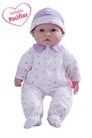 JC Toys, La Baby 16-inch Purple Washable Soft Baby Doll with Baby Doll Accessories - for Children 12 Months and Older, Designed by Berenguer