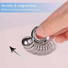 Load image into Gallery viewer, Orbiter Fidget Toy Magnetic Orbit Ball Toy ADHD Focus Anxiety Relief Anti Depression Toy (Silver)
