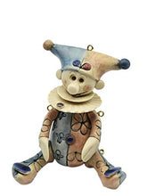 Load image into Gallery viewer, Gnome Statue of Tuscan Design - Made in Italy - The Puppets Craft Handmade Ceramic - 4 &#39;&#39; - Gift Idea and Favor - Carnival Masks Characters - Jolly
